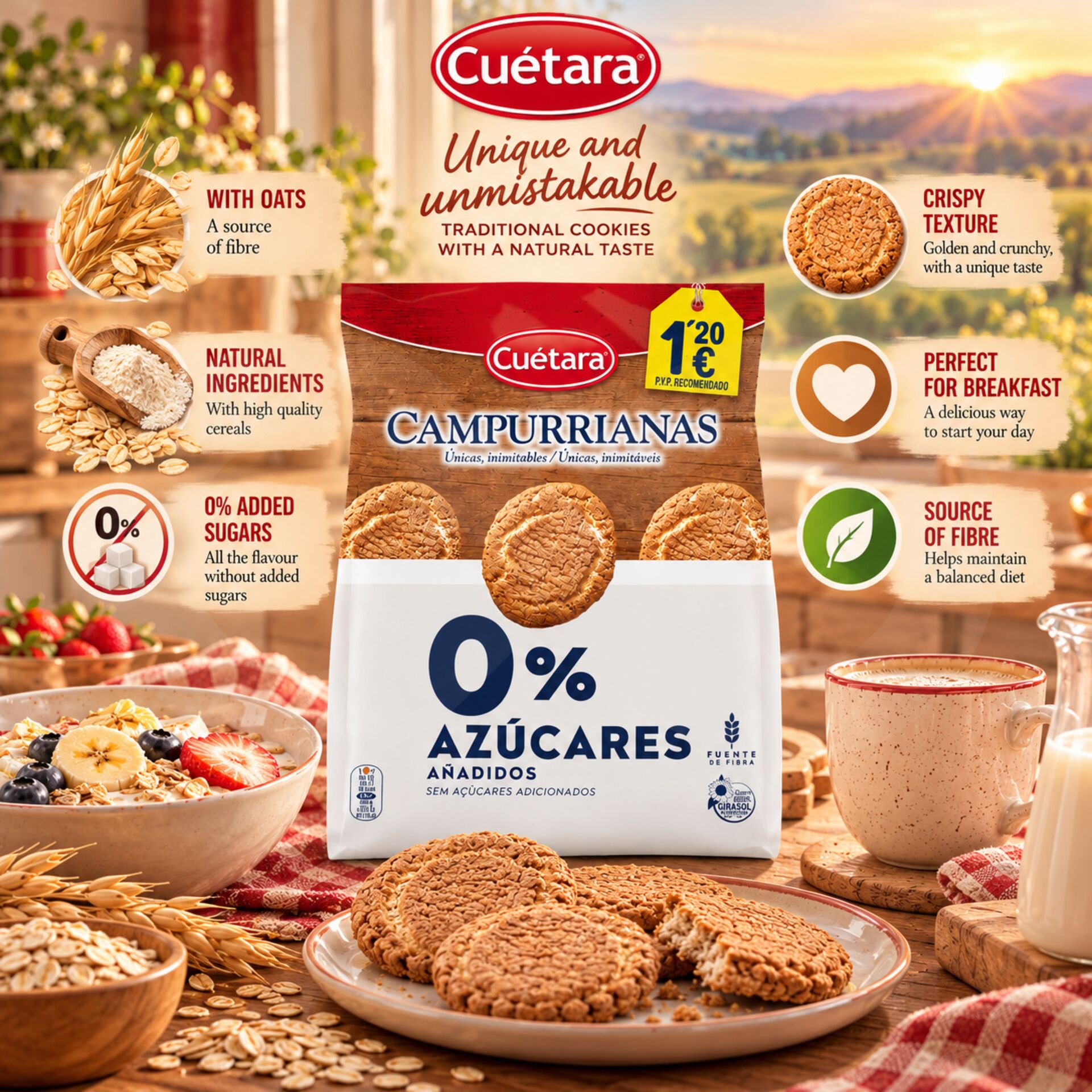 CUÉTARA® Campurrianas 132g