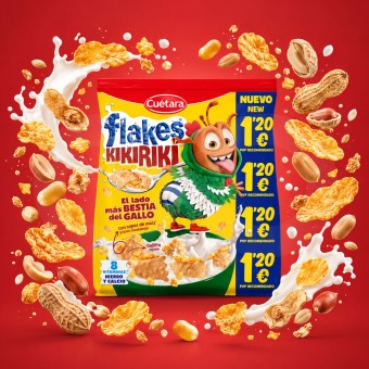 CU�TARA� FLAKES Kikiriki 120g
