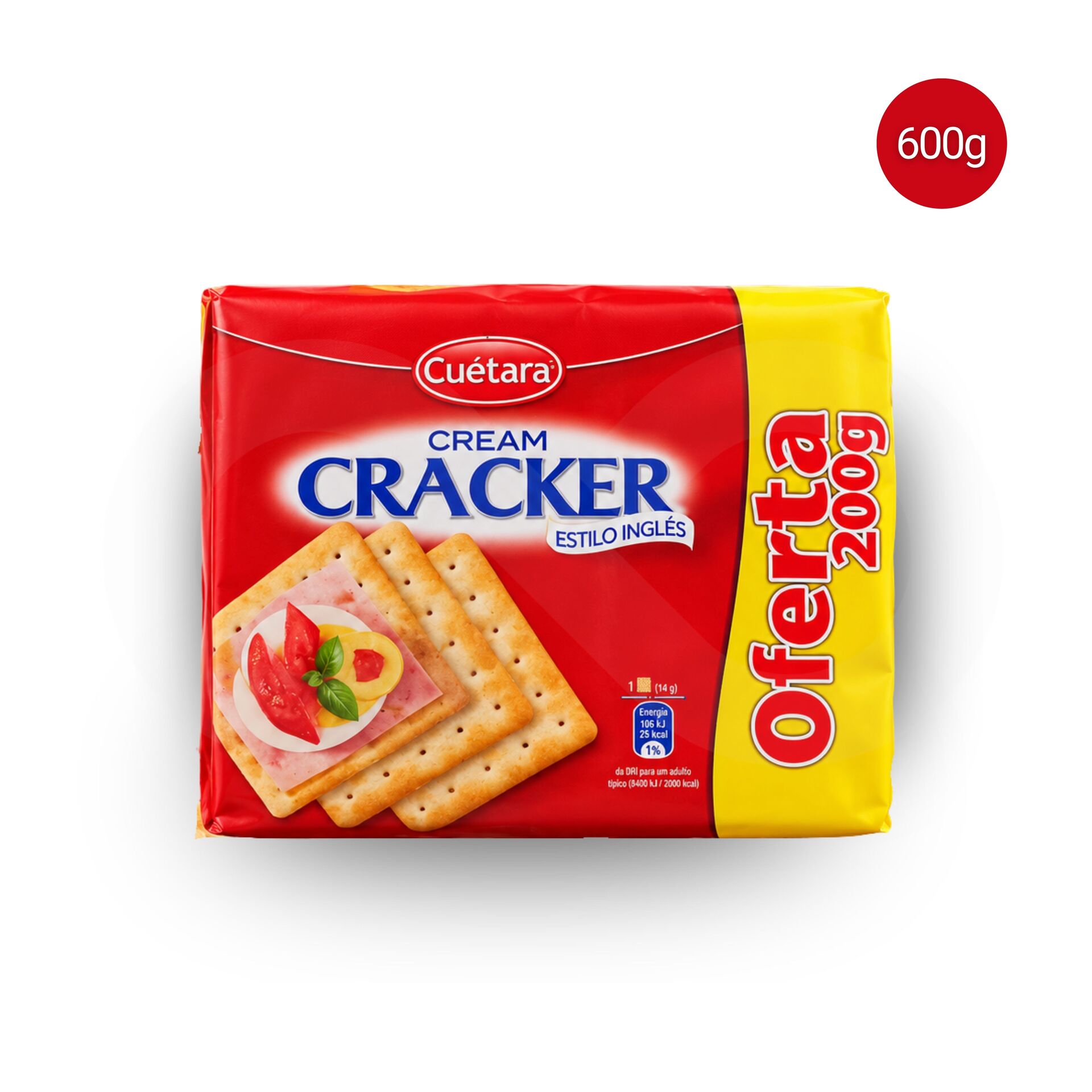 CUÉTARA® Cream Cracker Stile Inglese 600g