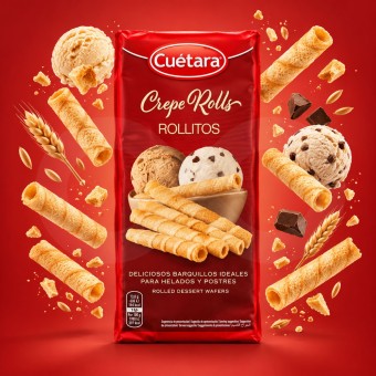 CU�TARA� Rotolini di Cr�pe Rollitos 225g