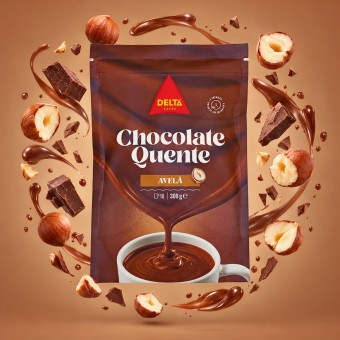 DELTA CAF�S� Hei�e Schokolade mit Haselnuss 300g