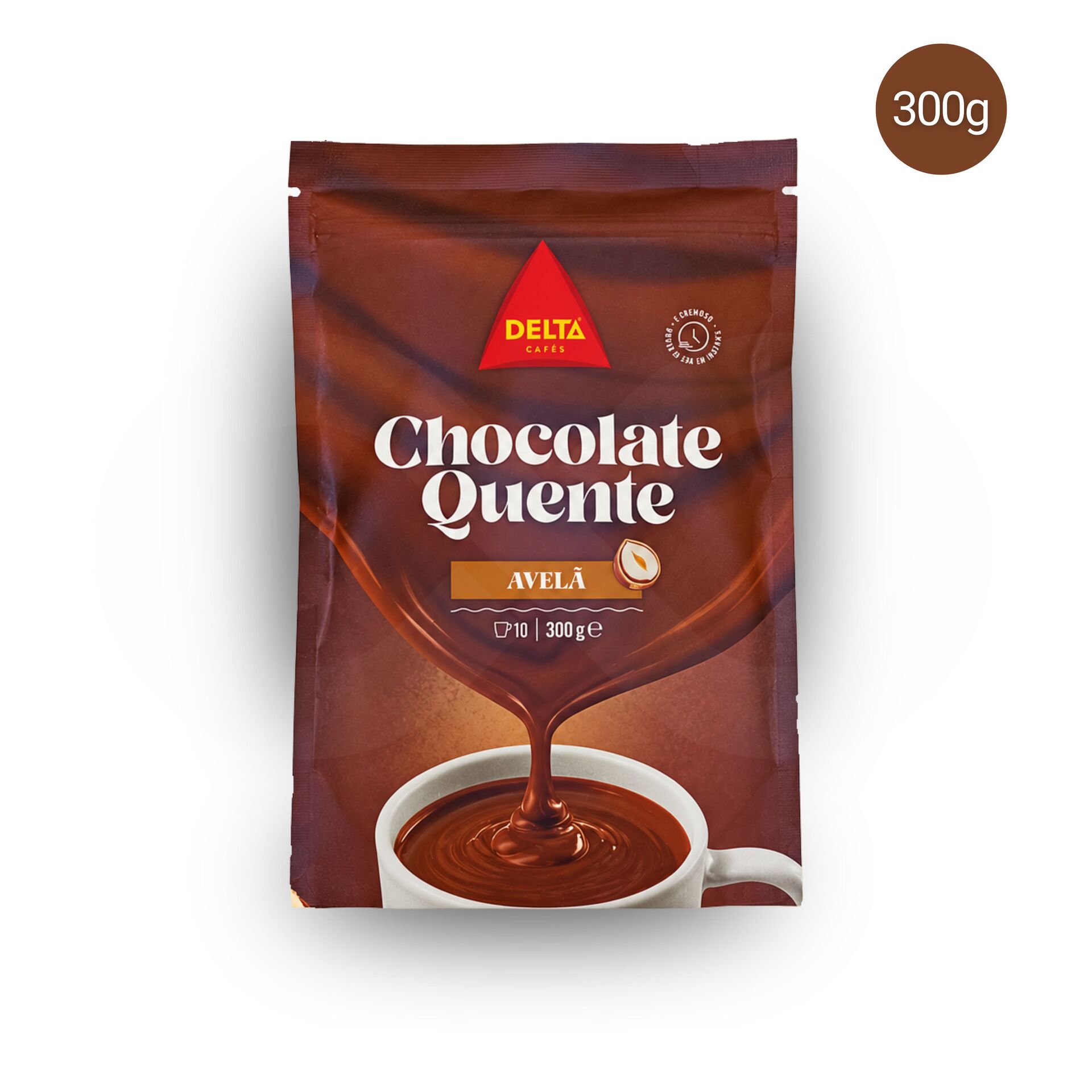 DELTA CAFÉS® Hazelnut Hot Chocolate 300g