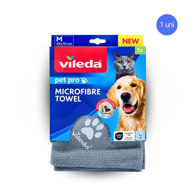 VILEDA® Pet Pro Microfibre Towel XL 1 pz.