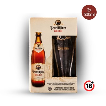 BENEDIKTINER� Box  Weissbier 3x 500ml