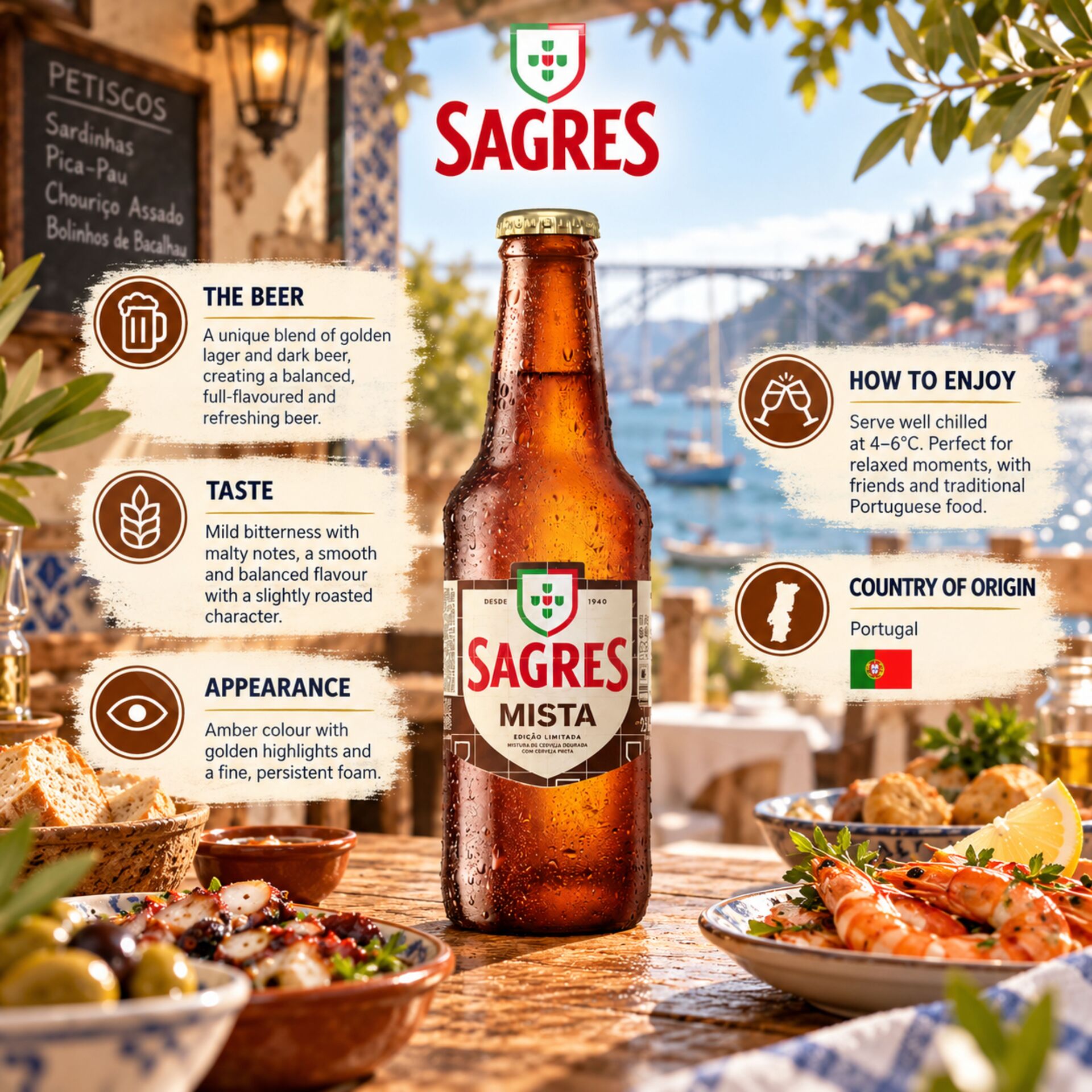 SAGRES® Mista 250ml