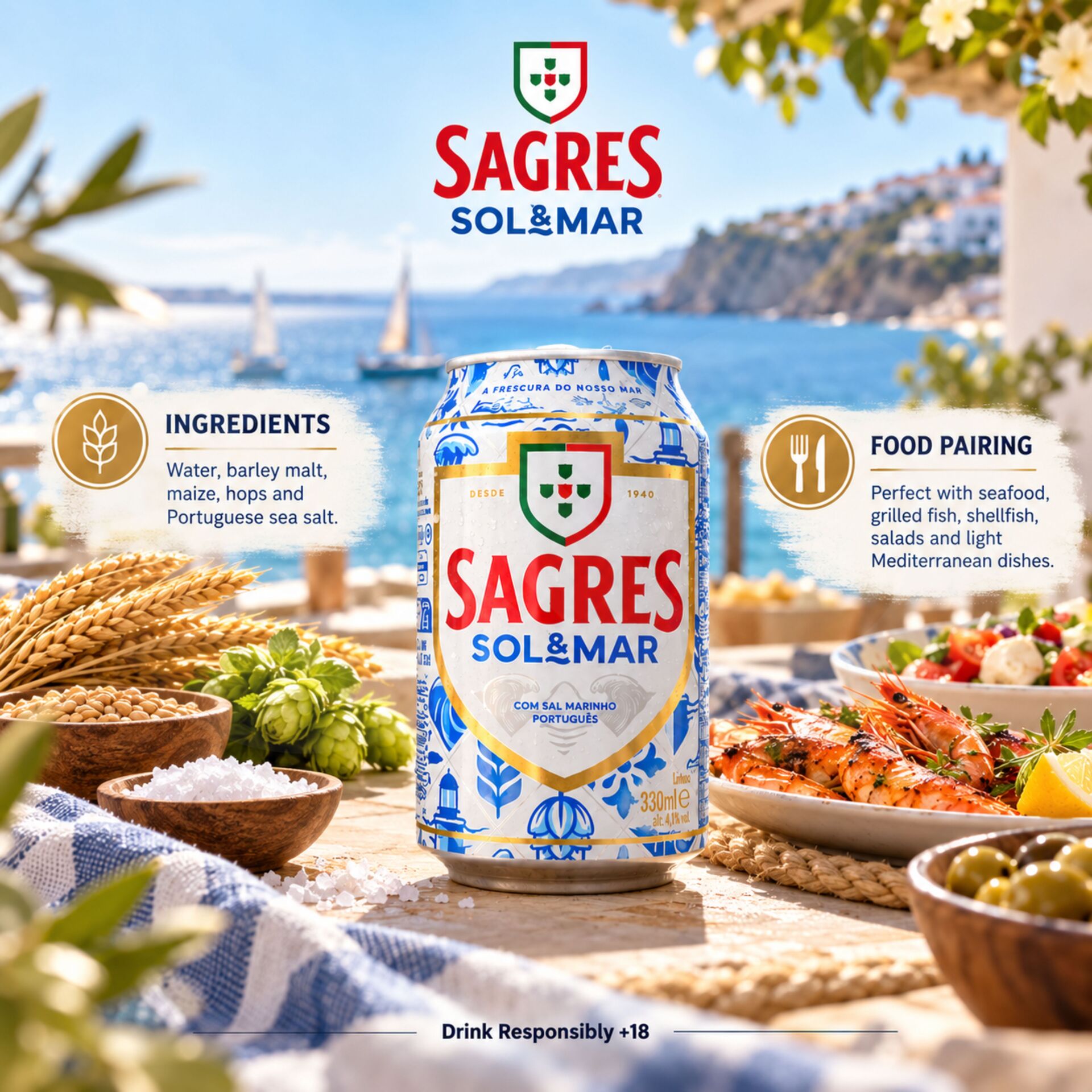 SAGRES® Soleil et Mer 330ml