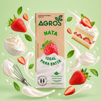 AGROS® Crème à Fouetter 200ml AGROS® Crème à Fouetter 200ml