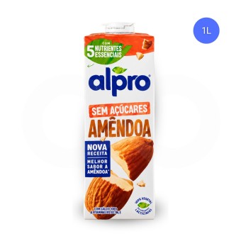 ALPRO� Bebida Vegetal de Almendra Sin Az�car 1L