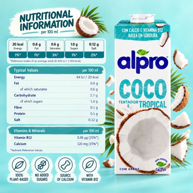 ALPRO® Boisson Végétale à la Noix de Coco 1L