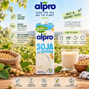 ALPRO® Boisson Végétale au Soja 1L