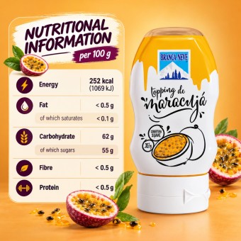 BRANCA DE NEVE® Nappage au Fruit de la Passion 365g