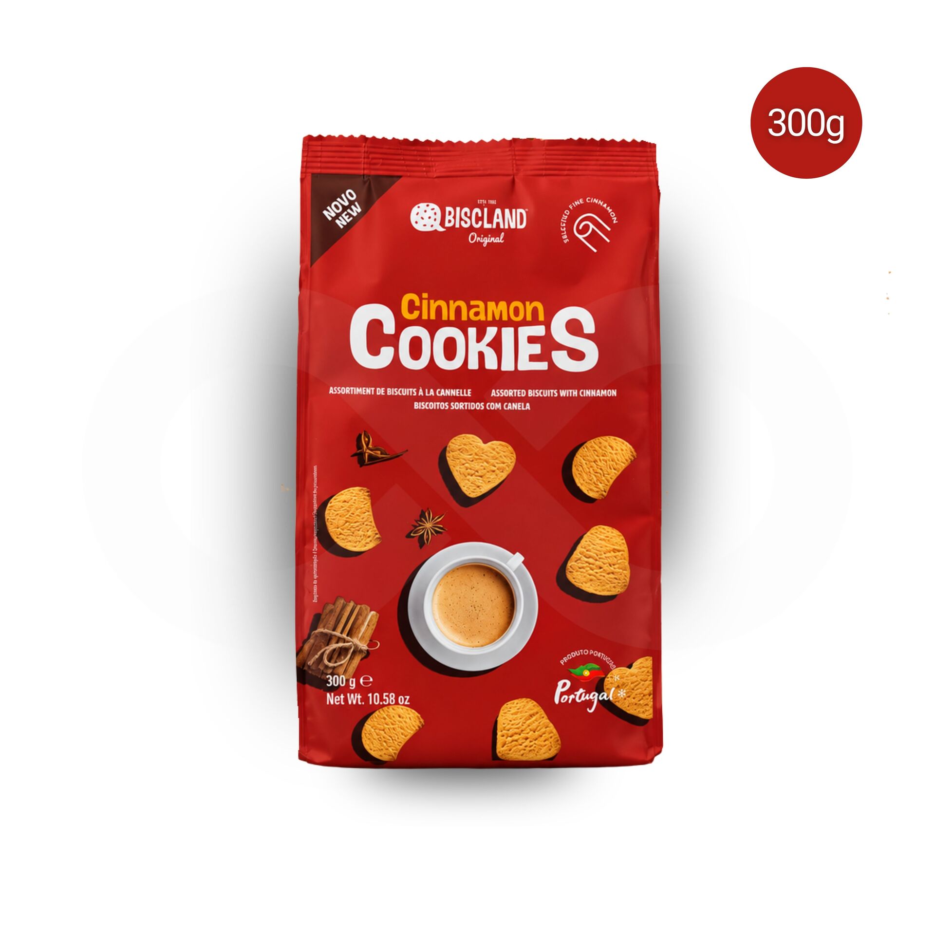 BISCLAND® Cinnamon Cookies 300gr
