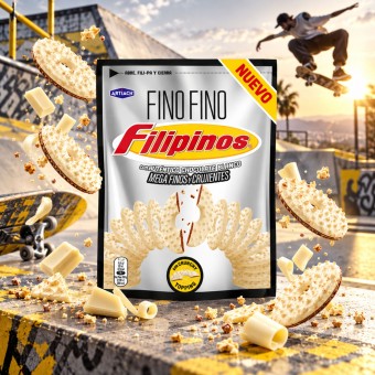 ARTIACH® Filipinos Fino Chocolate Branco 87g
