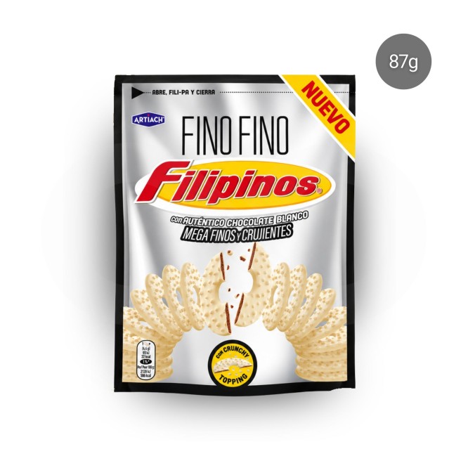 ARTIACH® Filipinos Fino Chocolat Blanc 87g
