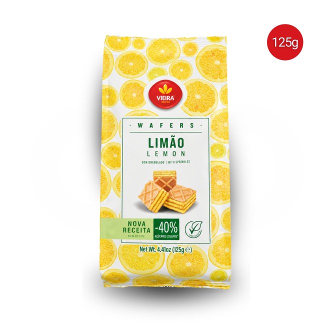 VIEIRAź Wafle Cytrynowe 125g