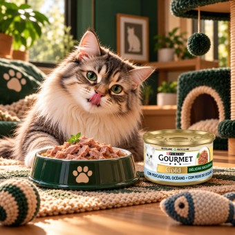 PURINA� Gourmet Gold D�lices Succulents aux Poissons de l'On
