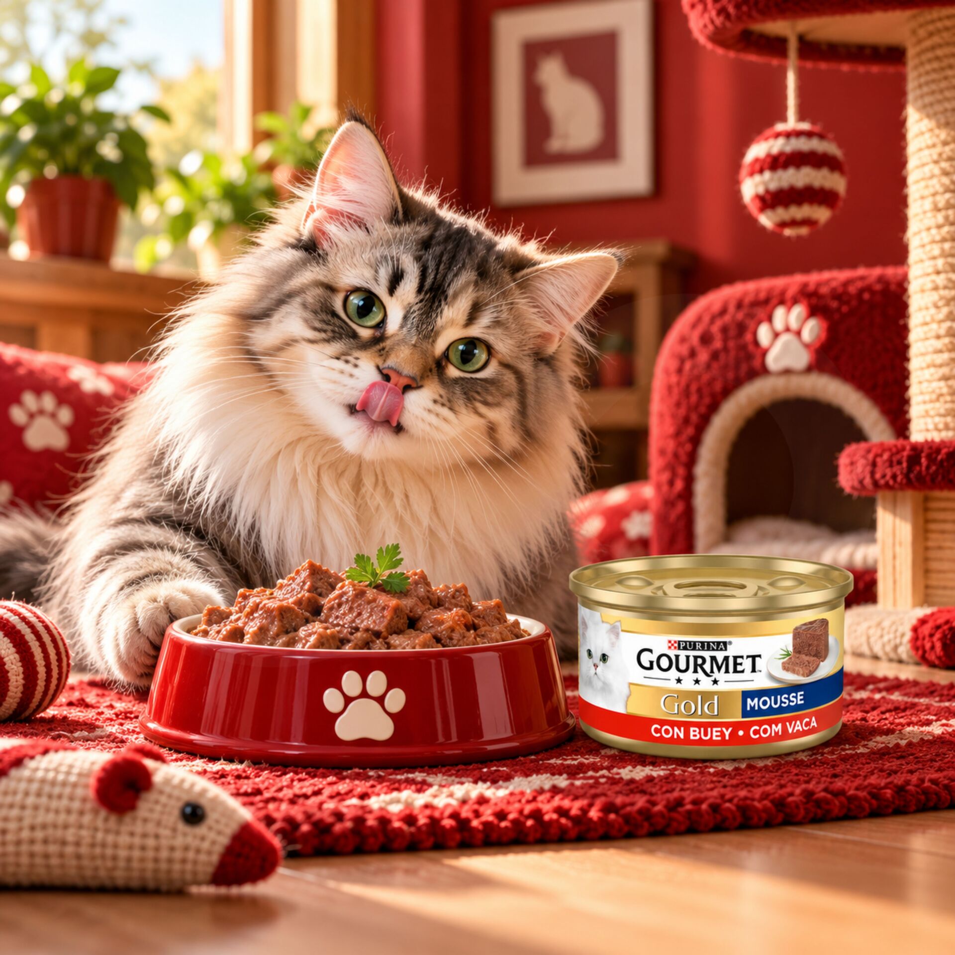 PURINAŽ Gourmet Gold Beef Mousse 85g