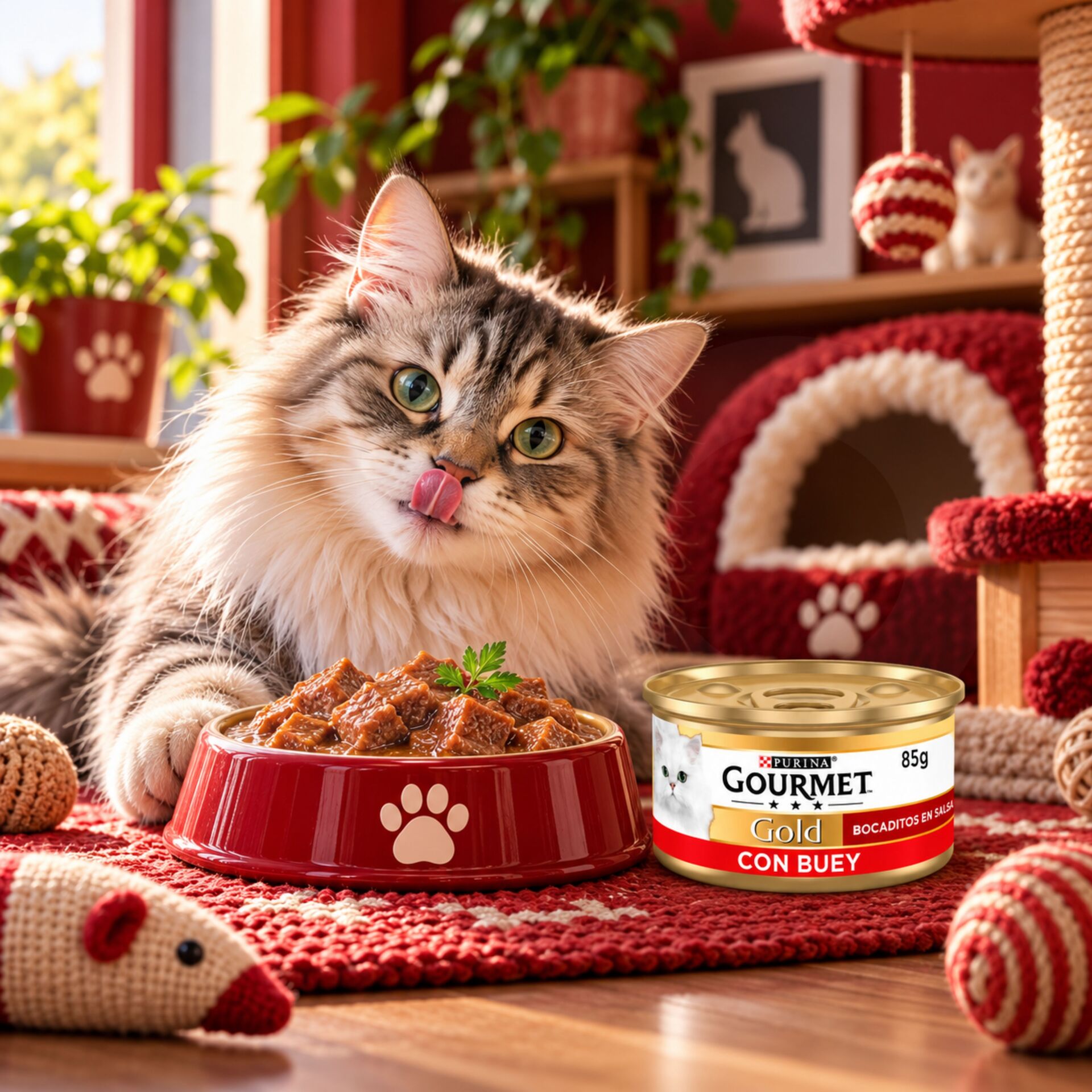 PURINAŽ Gourmet Gold Beef Chunks 85g
