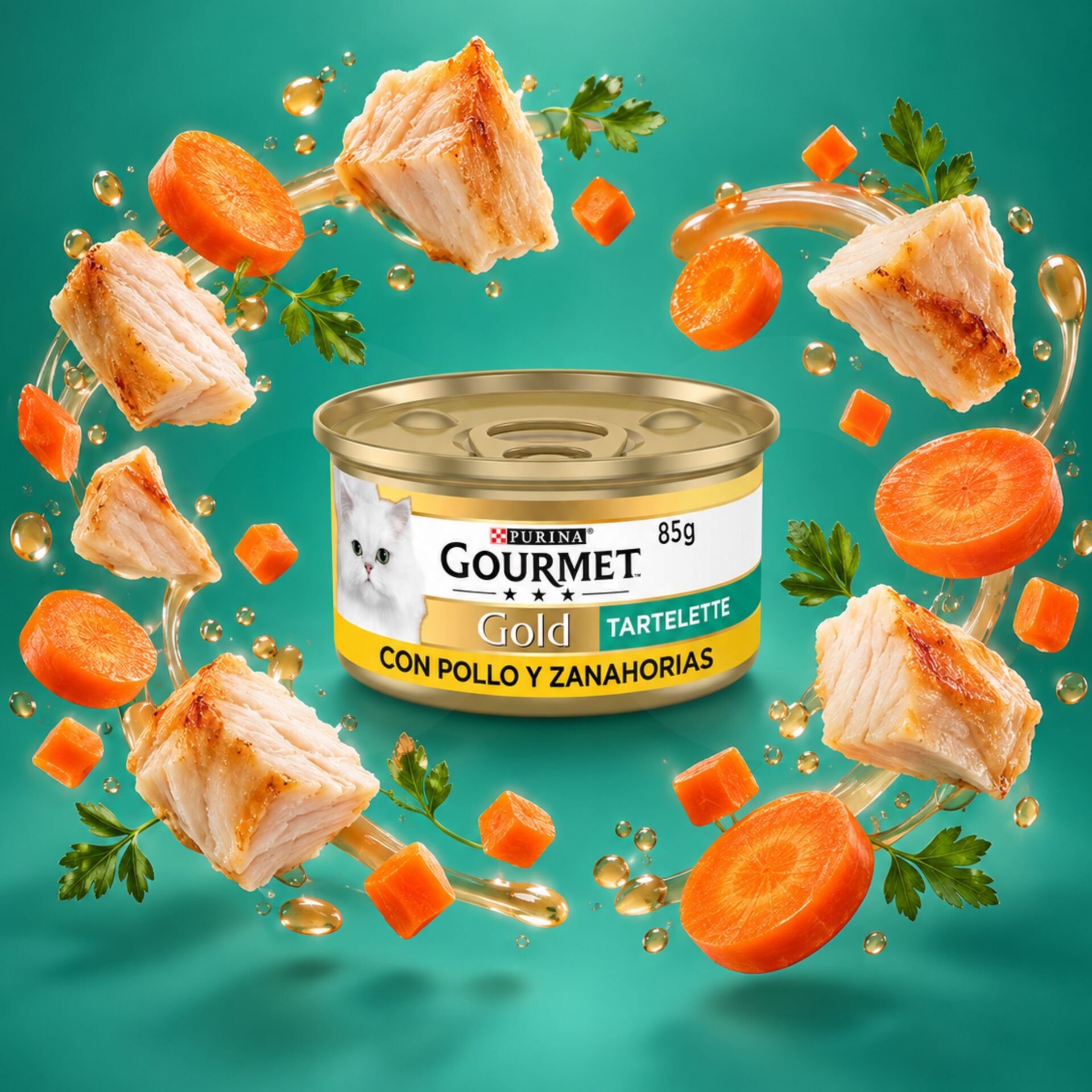 PURINAŽ Gourmet Gold Tartelette with Chicken and Carrot 85g