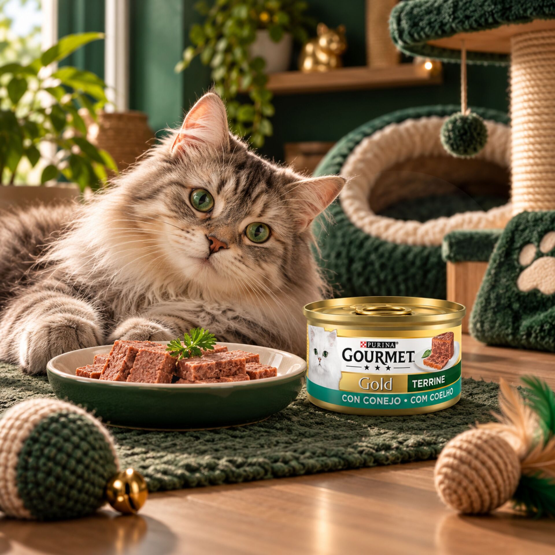 PURINAź Gourmet Gold Pasztet z Królikiem 85g