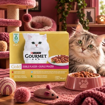 PURINA® Gourmet Gold Doppelter Genuss 1020g