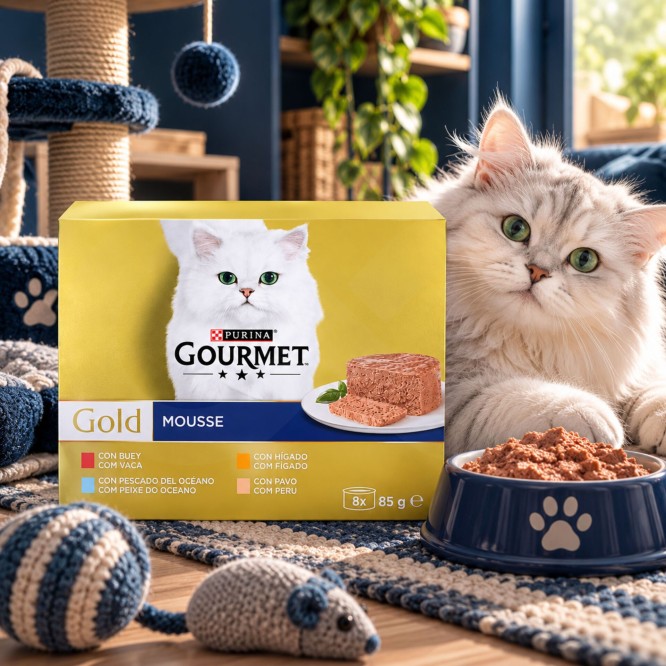 PURINA® Gourmet Gold Mousse-Mix 680g