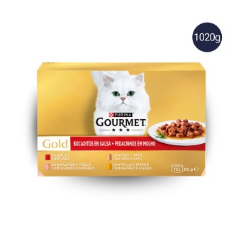 PURINAŽ Gourmet Gold Beef Chunks 1020g