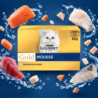 PURINAŽ Gourmet Gold Ocean Fish Mousse 1020g