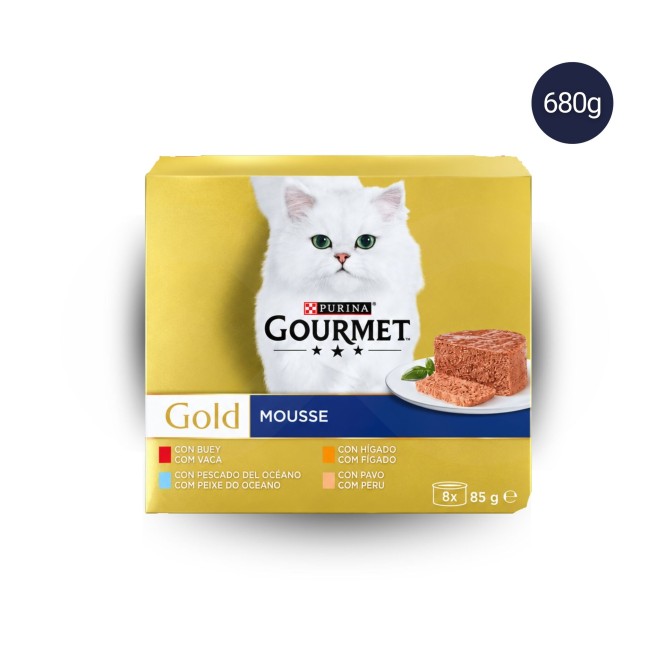 PURINA® Gourmet Gold Mousse-Mix 680g