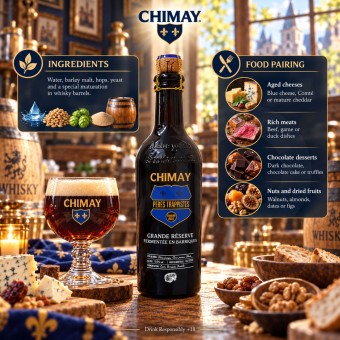 CHIMAY® Blue Whisky 375ml