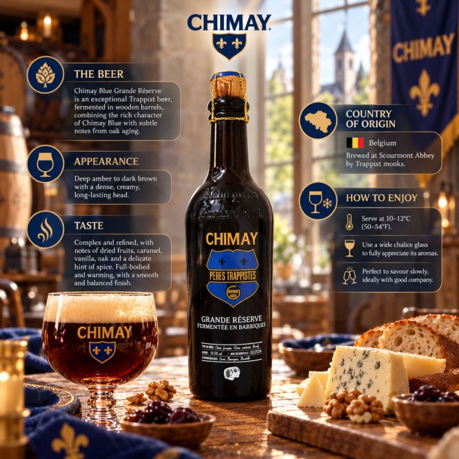 CHIMAY® Blue Brandy 375ml