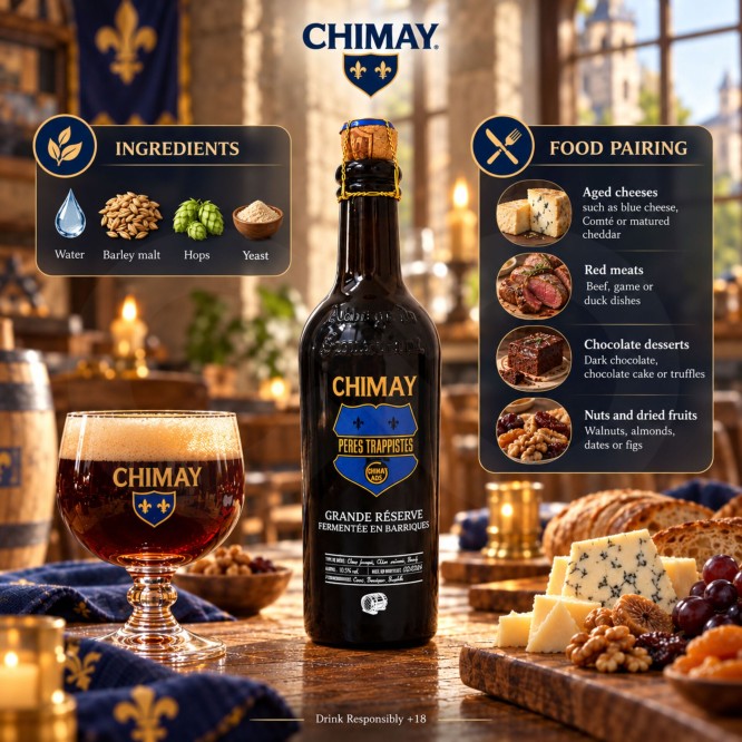 CHIMAY® Blue Brandy 375ml