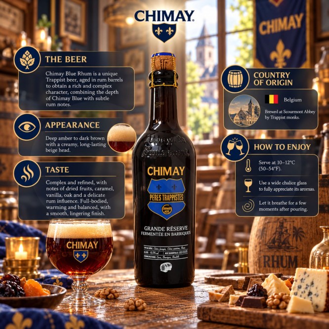 CHIMAY® Blue Rhum 375ml