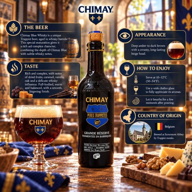 CHIMAY® Blue Whisky 375ml