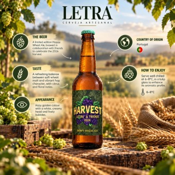 LETRA® Harvest & Friends 2026 Bière 330ml