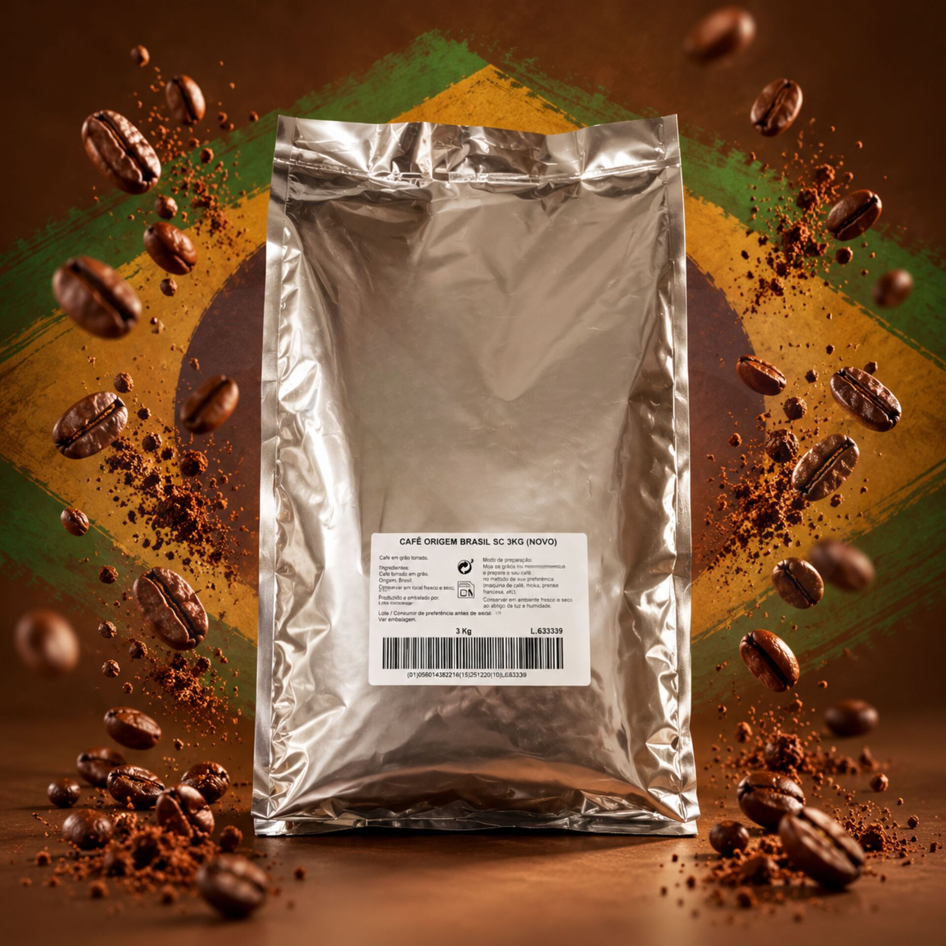 DELTA CAFÉS® Brazil Kaffeebohnen 3kg