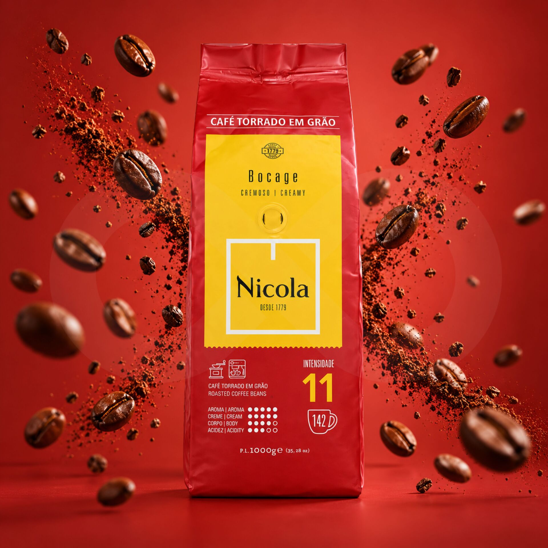 NICOLA® Café en Grano Bocage 1kg
