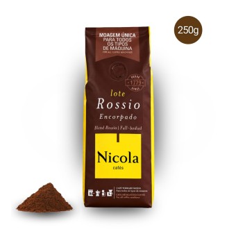 NICOLA® Gemahlener Kaffee Rossio Vollmundig 250g NICOLA® Gemahlener Kaffee Rossio Vollmundig 250g