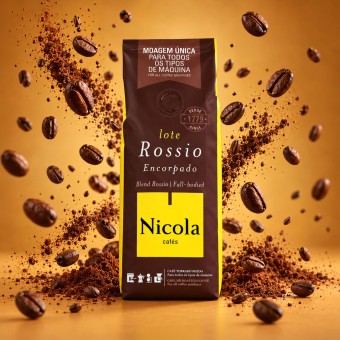 NICOLA® Gemahlener Kaffee Rossio Vollmundig 250g NICOLA® Gemahlener Kaffee Rossio Vollmundig 250g